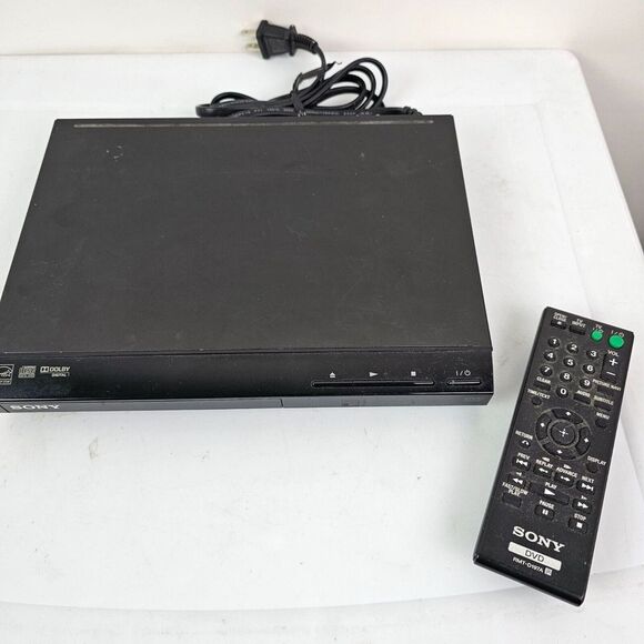 Sony DVP-SR210P Progressive Scan CD DVD Player with Remote‎ - Picture 1 of 6